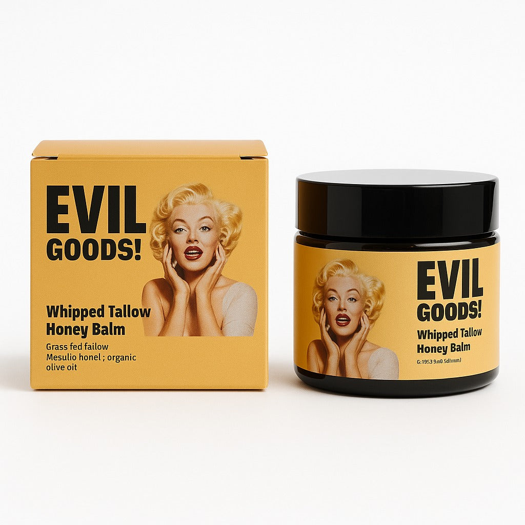 EVIL GOODS – Bálsamo de Sebo de Res + Miel de Manuka ✨