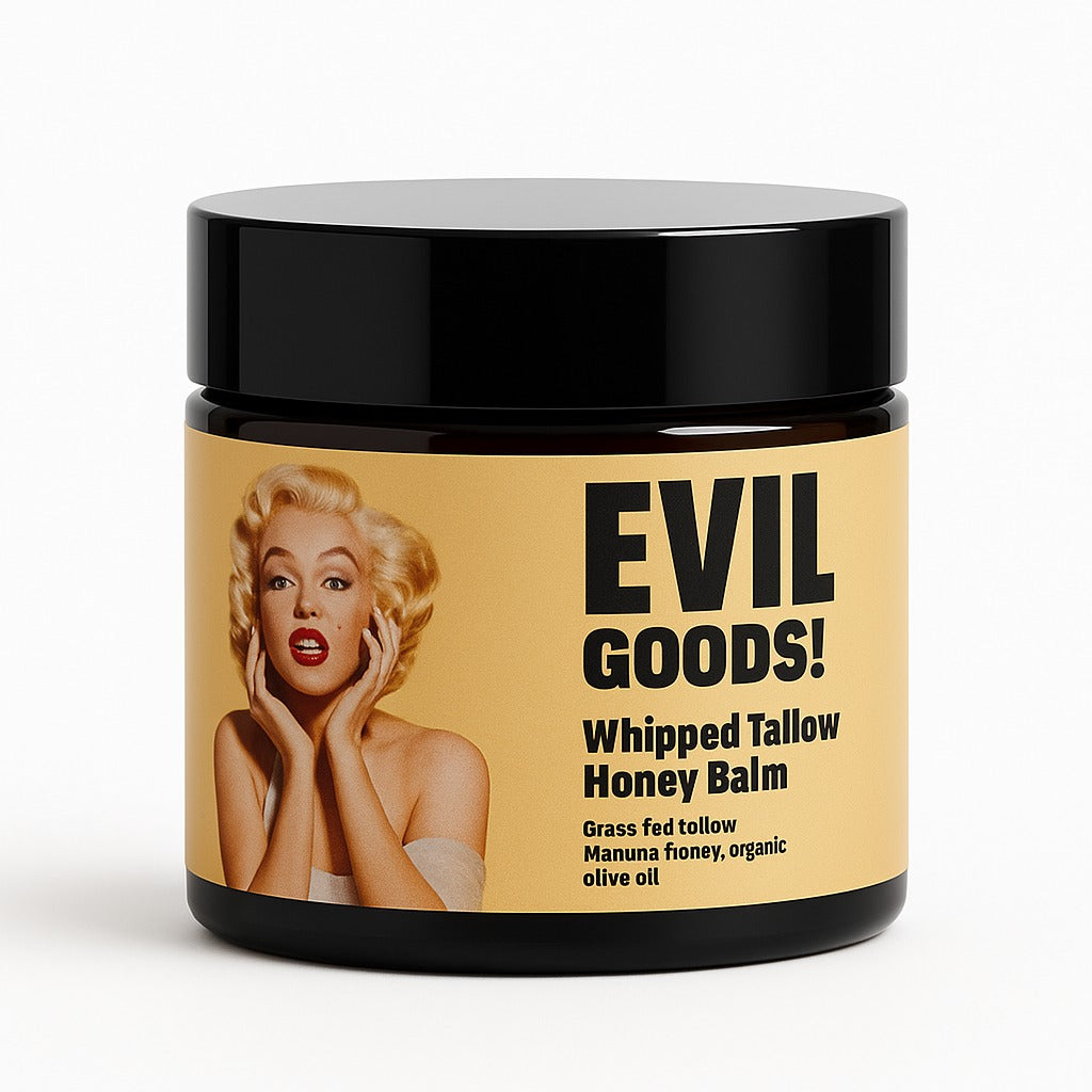 EVIL GOODS – Bálsamo de Sebo de Res + Miel de Manuka ✨