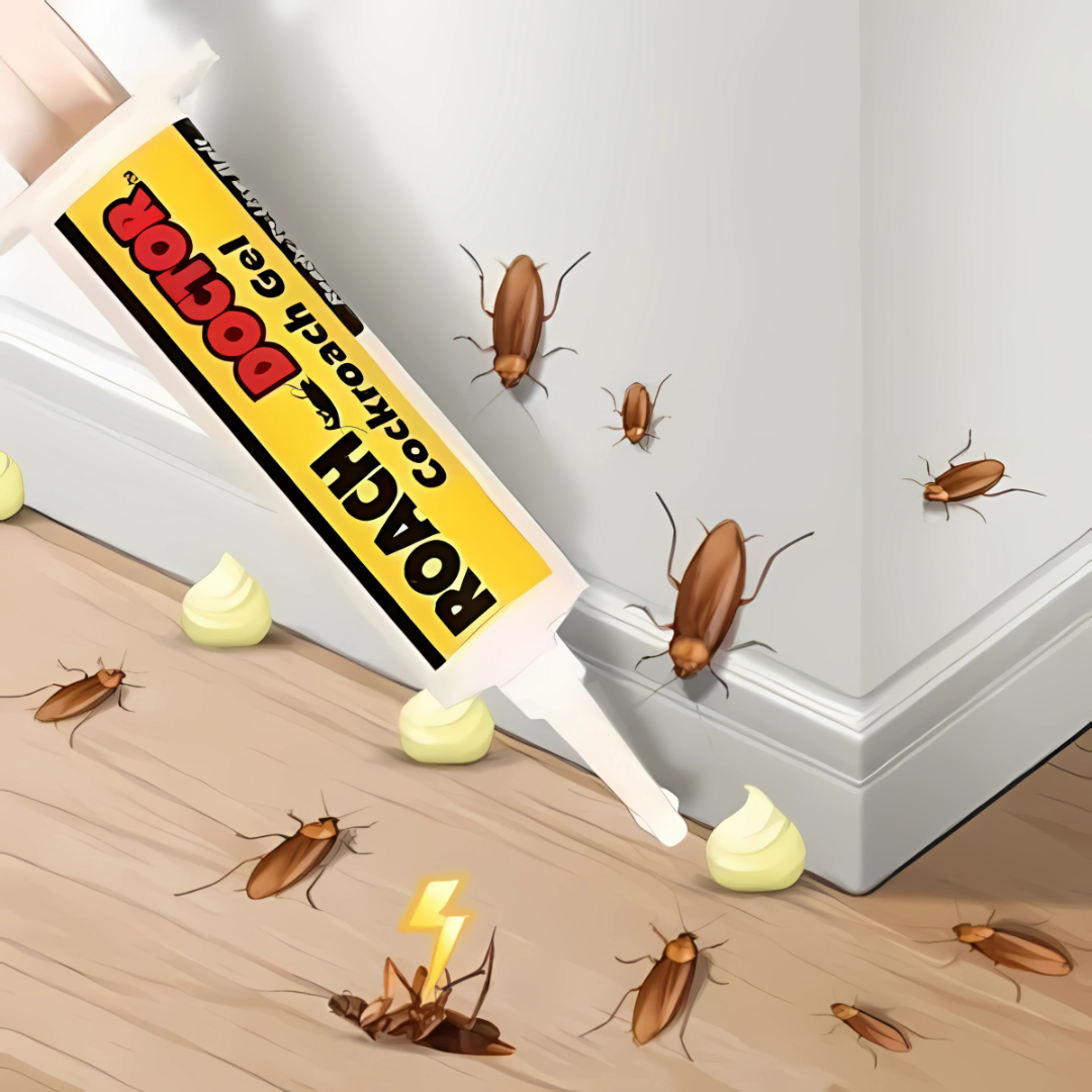 Gel Anticucarachas Roach Doctor - Elimina las cucarachas de tu hogar de forma rápida y efectiva.