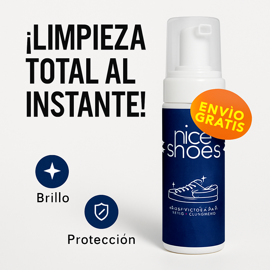 LIMPIADOR DE ZAPATOS NICE SHOES