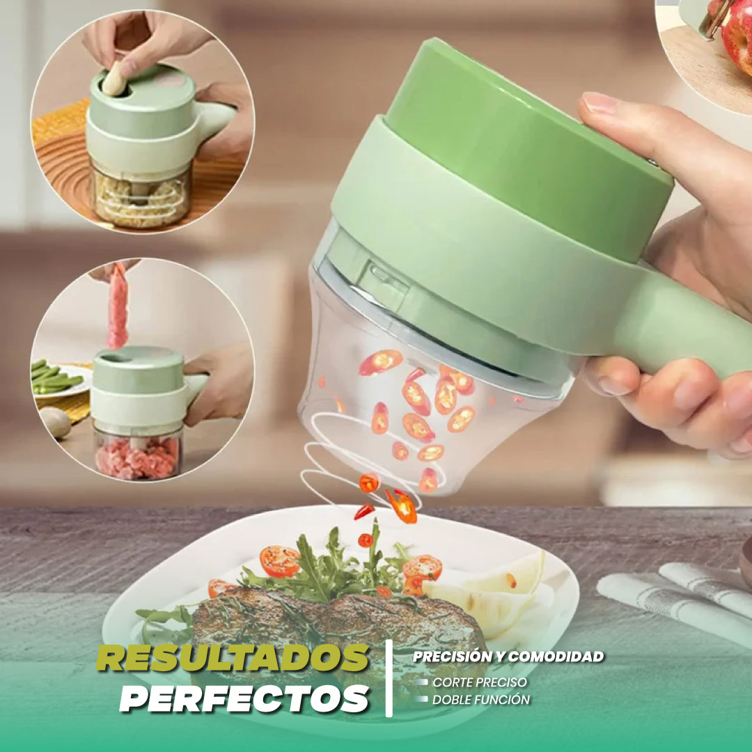Picador de alimentos eléctrico 🌟🌟