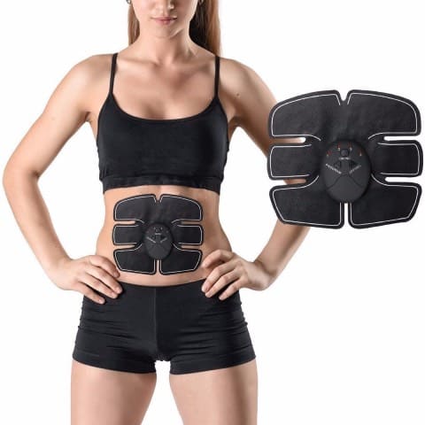 6 PACK ELECTRO ESTIMULADOR ABDOMINAL MUSCULAR.